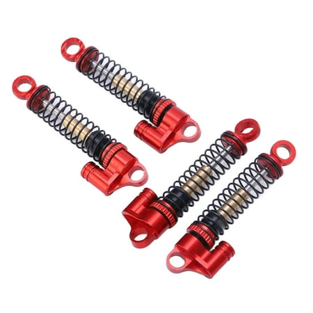 

RC 1/24 RC Shock Easy To Install For AXI90081 For AXI00006 For AXI00002 Red