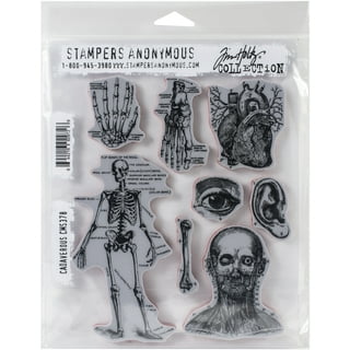 Tim Holtz-Cling Rubber Stamp Set- Warehouse District