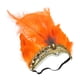thumbnail image 4 of Tocado de plumas, diadema de plumas, tocado de lentejuelas para fiesta de cosplay, 4 of 8