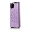 thumbnail image 3 of PU Faux Leather Flower Mandala Case For Samsung Galaxy A54 A14 A73 A53 A33 A13 A72 A52 A42 A32 A22 A12 A82 4G 5G Card Slot Magnetic Phone Cover, 3 of 5