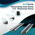 thumbnail image 2 of Silver Spring Telescoping Track Ramp, 3 to 5 Foot Portable Wheelchair Ramp, 600lb Capacity, 2 of 10