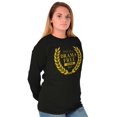 thumbnail image 4 of Drama Free Zone Novelty Atttidue Long Sleeve TShirt Men Women Brisco Brands S, 4 of 6