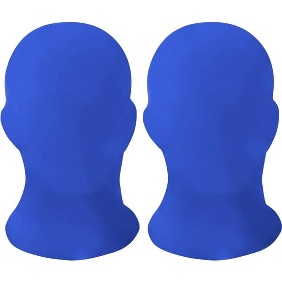 2 Pieces Full Face Mask, Skin Masks, Halloween Spandex Hood for Unisex Cloth