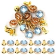 thumbnail image 4 of Color  Rivets Diy 100 Decoration Clothing Luggage Hardware Accessories Tool Shoes Set Spins Bags 8Mm Alloy Zinc Apparel Boots Leathercraft Rivets, 4 of 8