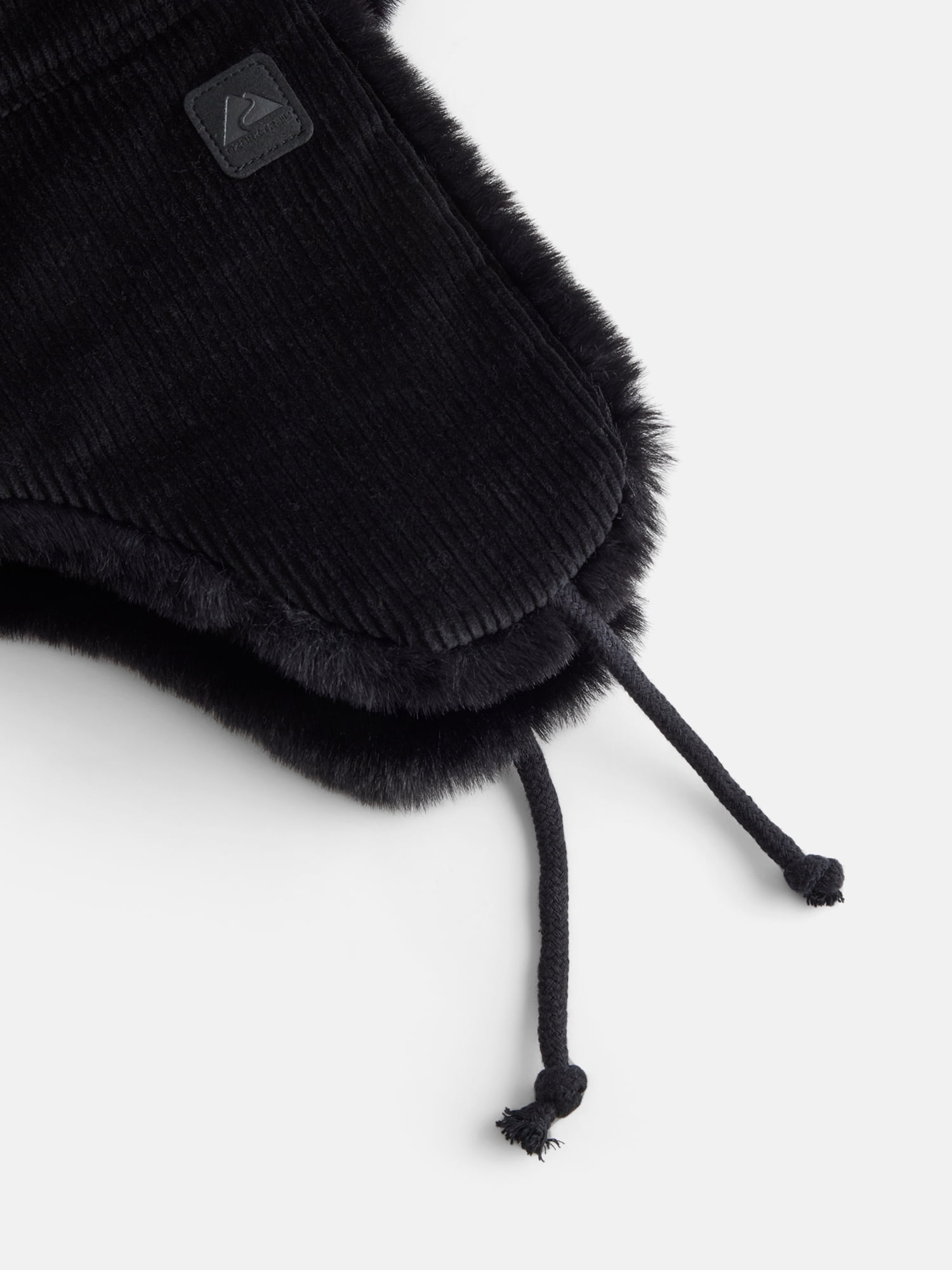 Ozark Trail Women's Corduroy Trapper Hat, Black
