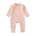 thumbnail image 2 of Mono de verano para niños y niñas, mono de bebé de manga corta con botones y cuello redondo, bonitos pantalones cortos lisos, monos de poliéster para niños, 2 of 7