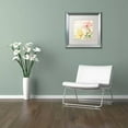 thumbnail image 3 of Trademark Fine Art "Florabella IV" Canvas Art by Color Bakery White Matte, Silver Frame, 3 of 4