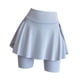 thumbnail image 3 of Falda de bádminton, ropa deportiva, faldas cortas, faldas de golf de cintura alta Gris, 3 of 8
