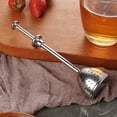 thumbnail image 5 of YAOMOBB Press Open Lid Tea Strainer Stainless Steel Tea Strainer Reusable Filter for Loose Leaf Tea Easy to Use with Long Handle, 5 of 5