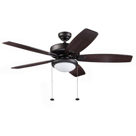 Honeywell 52 Blufton Outdoor Ceiling Fan Bronze Walmart Com