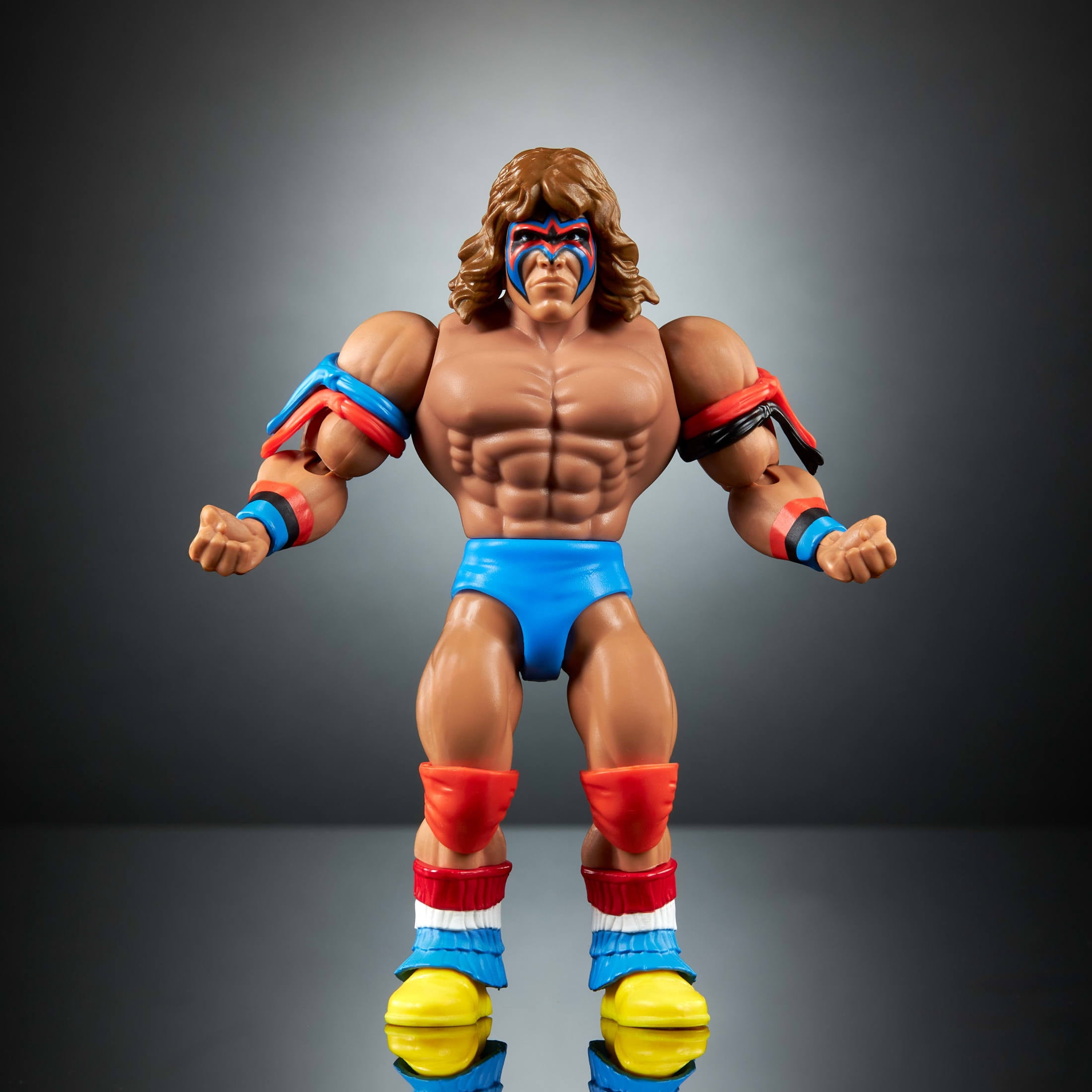 WWE Superstars Action Figure & Accessories Sets, 6-inch Retro Collectible (Styles May Vary)