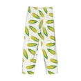 thumbnail image 3 of Lsque Corns Print Men's Pajama Pants, Lounge Pant - Comfortable Home Wear,Elastic Waistband, Stylish Design-Small, 3 of 9