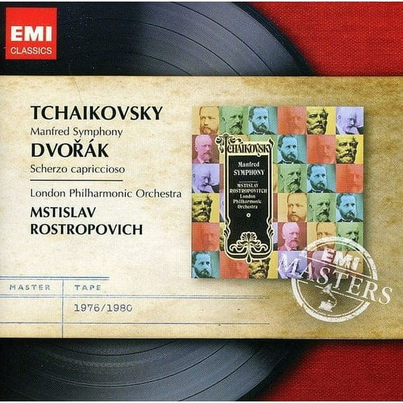 Tchaikovsky: Manfred Symphony/Dvorak: Scherzo Capriccioso