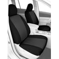 thumbnail image 2 of CalTrend Front NeoSupreme Seat Covers for 2002-2003 Nissan Maxima - NS276-03NN Charcoal Insert with Black Trim, 2 of 3