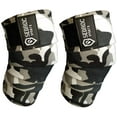 thumbnail image 1 of Sedroc Sports Knee Wraps Weight Lifting Gym Compression Support Brace Protector Straps - Pair - Gray Camo, 1 of 2