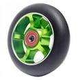 thumbnail image 3 of 10Pcs 100mm Scooter Replacement Wheels with Bearings Aluminum Wear- PU Scooter Parts Scooter Accessories,Green, 3 of 6
