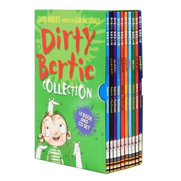 Dirty Bertie 10 Book Set By David Roberts & Alan McDonald - Ages 9-14 - Paperback