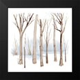 thumbnail image 2 of Popp, Grace 12x12 Black Modern Framed Museum Art Print Titled - Cypress Sounds I, 2 of 5
