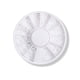 thumbnail image 1 of FloreceBien Cabujón de perlas semicirculares planas para decoración de uñas, cuentas de plástico con parte trasera plana para manualidades, teléfono, decoración de uñas, 1 of 5