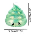thumbnail image 3 of TanSiDing Large Stress Ball for Adults Anxiety Relief, Soft Squishy Dumpling Sensory Fidget Toys, Squeeze Stress Relief for Office Desk, 3 of 5