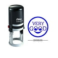 thumbnail image 1 of Custom Shiny Personalized Teachers Stamps VERY GOOD Round Self Inking Rubber 20mm Mini Stamp, 1 of 1
