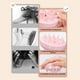 thumbnail image 4 of Cepillo De Lavado De Pelo De Silicona, Cordón De Cepillo De Lavado De Pelo Rosa Para Baño, 4 of 8
