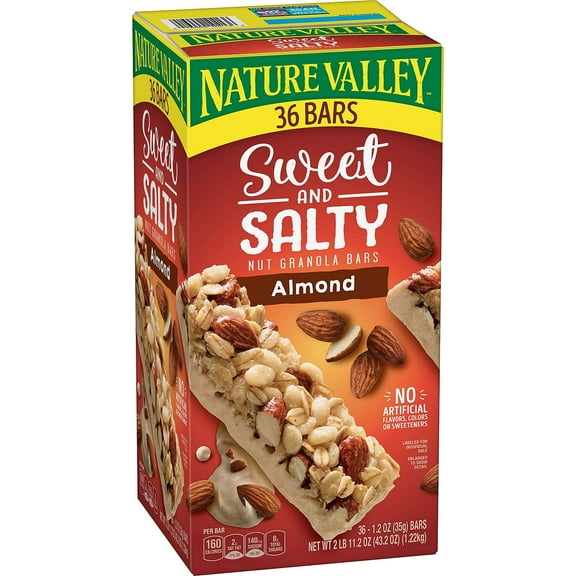 An Item of Nature Valley Sweet & Salty Almond Granola Bars (1.2 oz, 36 ct.) - Pack of 1