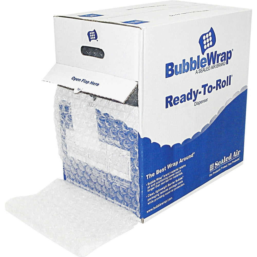 Sealed Air Bubble Wrap Multipurpose Material, Clear