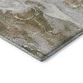 thumbnail image 3 of Addison Rugs Mayfield Premium Machine Washable Transitional Abstract Mocha Round Rug, 8' x 8', 3 of 6