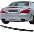 thumbnail image 2 of Ikon Motorsports Compatible with 13-20 Benz SL-Class R231 2D Convertible D Style Painted Trunk Spoiler #040 Black, 2 of 7
