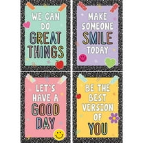 Teacher Created Resources Cool for School Positive Posters, Set of 4