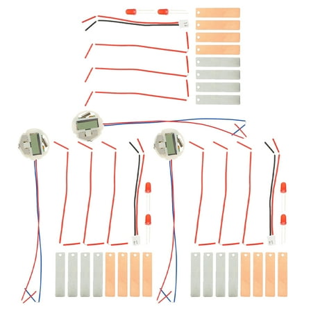 HEMOTON  3 Sets Fruit Battery Science Toys Kits Jr Batteries Student