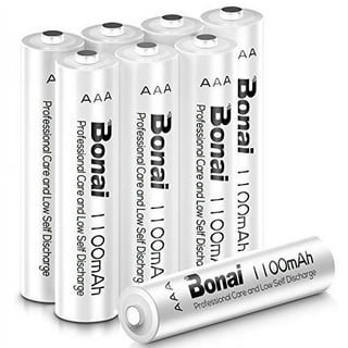 BONAI D Rechargeable Batteries 10,000mAh 1.2V Ni-MH High Capacity High Rate  D Size Battery Rechargeable d Cell Batteries high Capacity(8 Pack)