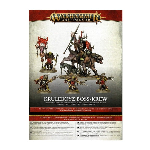 Games Workshop Orruk Kruleboyz Boss-Krew (Webstore Edition)