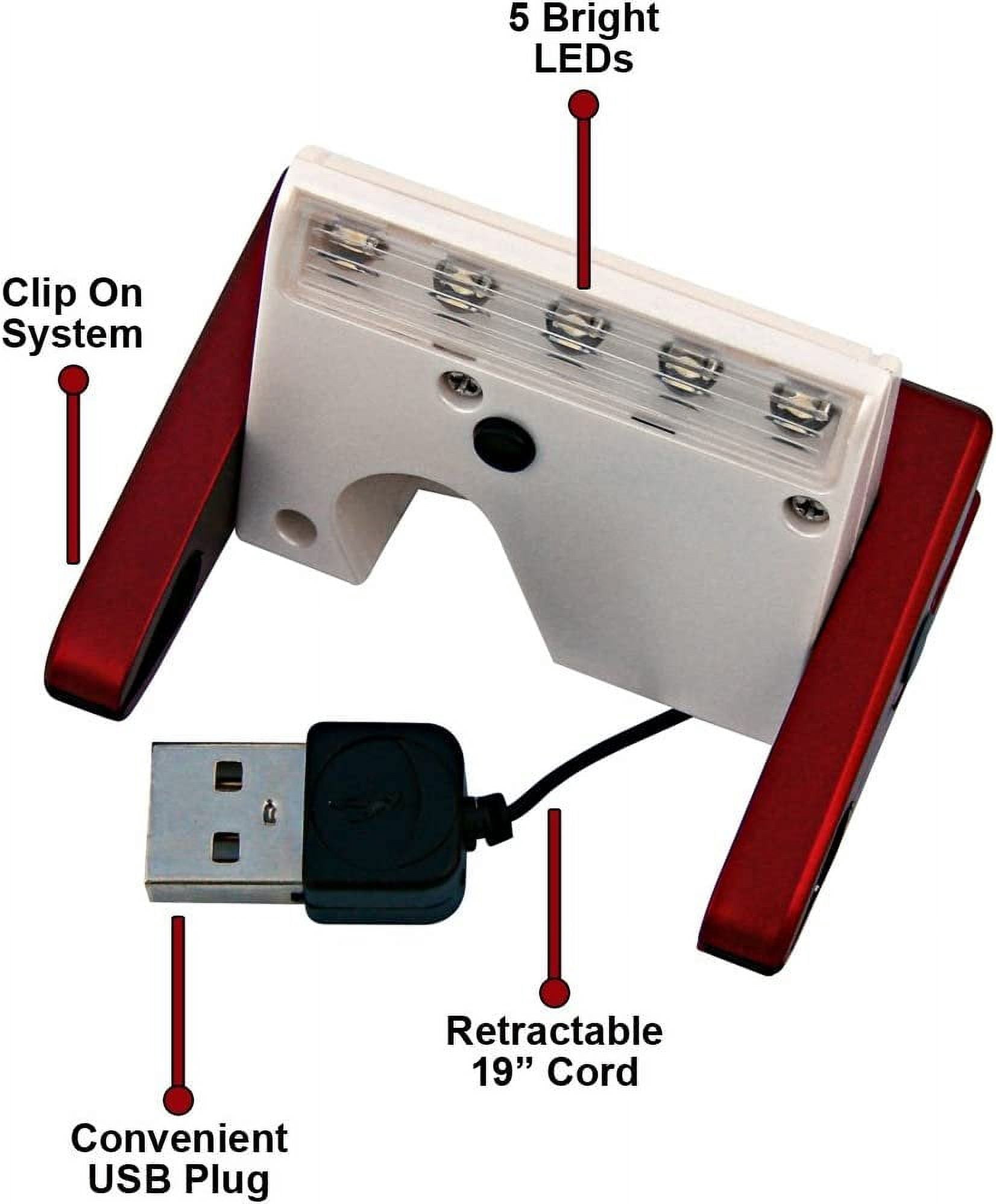 Dorcy 41-1425 5MM LED Laptop Light with USB Retractable Adaptor