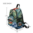 thumbnail image 3 of FORMRS School Backpack with Front Zippered Pocket 12" Student Travel Daypack, Red Goldfish, 3 of 6