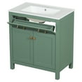 thumbnail image 3 of Modern Bathroom Vanity With Ceramic Sink, 30-inch Cabinet And Practical Interior Layout Functional Storage Space, 3 of 7