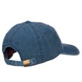 thumbnail image 4 of USA Flag Florida Map Embroidered Washed Buckle Cap - Navy OSFM, 4 of 5