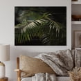 thumbnail image 2 of Designart "Palm Trees Euphony I" Floral Print on Natural Pine Wood, 2 of 5