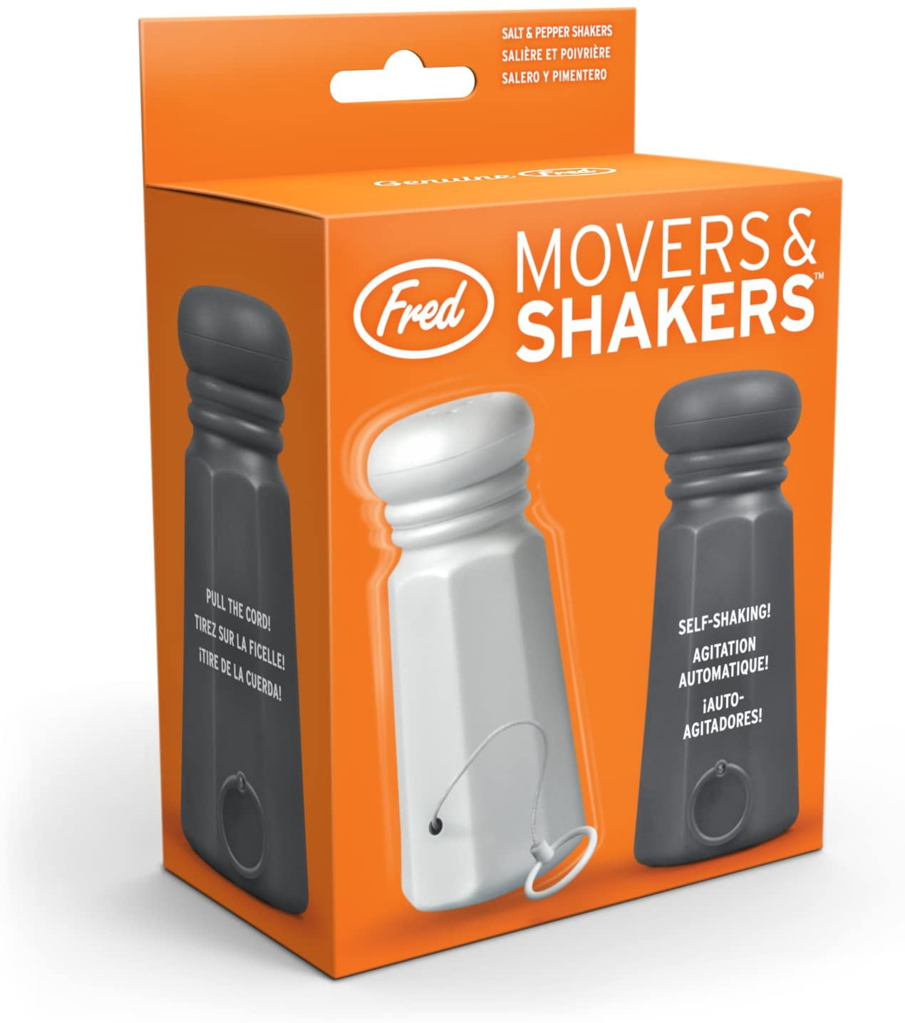 Fred Movers & Shakers Salt & Pepper Shakers