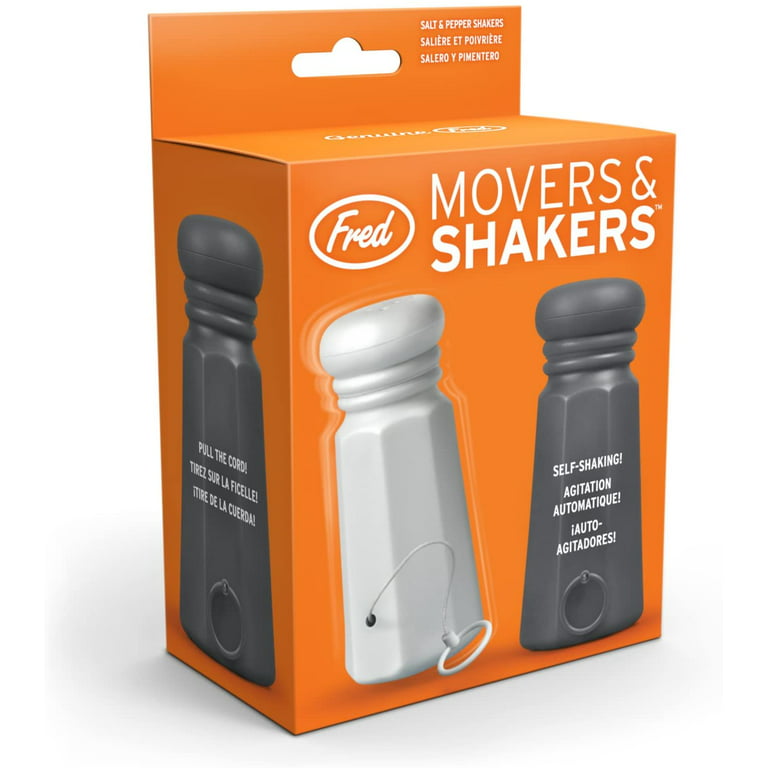 Movers & Shakers Salt & Pepper Shakers Self Shaking