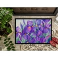thumbnail image 3 of Purple Iris Door Mat, 3 of 4