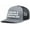 Heather Grey/Black, variant on Mens Pickleball Hat Funny I Have A Dinking Problem Mesh Back Trucker Hat Baseball Cap-White/White