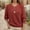 Red, variant on Womens Sweaters Sevevn Womens Cable Knit Sweater Soft V Neck Tops Long Sleeve Pullover Clothes Casual Trendy Outfits