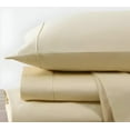 thumbnail image 1 of Kindlier 100% Organic Cotton Sheet Set – Deep Pocket Bedding Set Queen, Ivory, 1 of 5