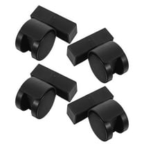Hemoton 4 pcs Planter Box Wheels with Brackets Heavy Duty Rotatable Casters for Flower Boxes Balcony Patio and Garden