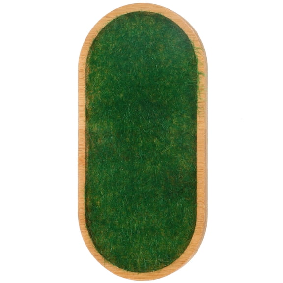 MLINS Artificial Grass Figure Riser Display Stand Display Riser Perfume Organizer Model Display Stand