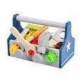 thumbnail image 1 of Juego de herramientas de madera para niños pequeños, juguetes de construcción Montessori, kits de herramientas de construcción de modelos de juego de, 1 of 9