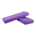 thumbnail image 2 of Quzzie Yoga Bolster Pillow Rectangular Support Cushion Block Sponge Suede Cloth Removable Cover Suitable for Restorative Yoga Meditation Prenatal Yoga Shoulder Stand Home Relaxation Purple, 2 of 8