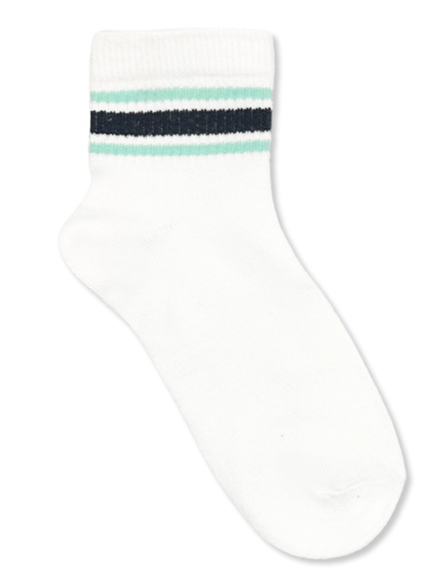 Wonder Nation Girls Ankle Multi Socks, 10-Pack, Sizes S-L
